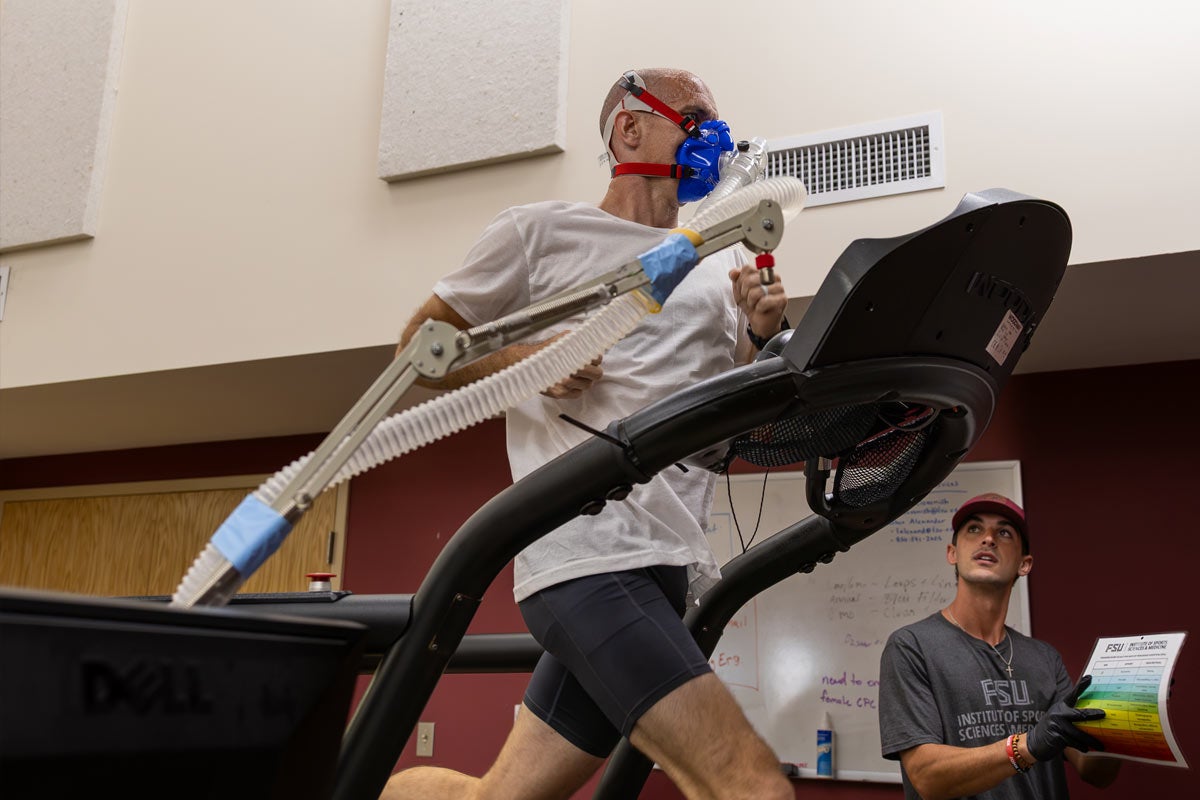 Lab Work in Exercise Physiology Class at Florida State
