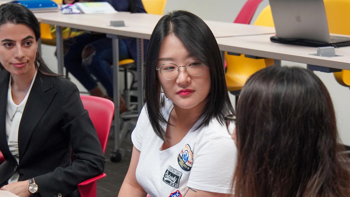 FSU students in classroom