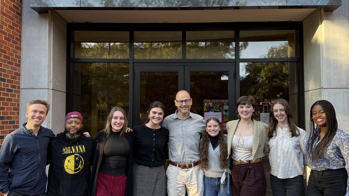group photo of suicide prevention research team