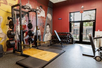 ISSM Muscle Lab and weight training equipment