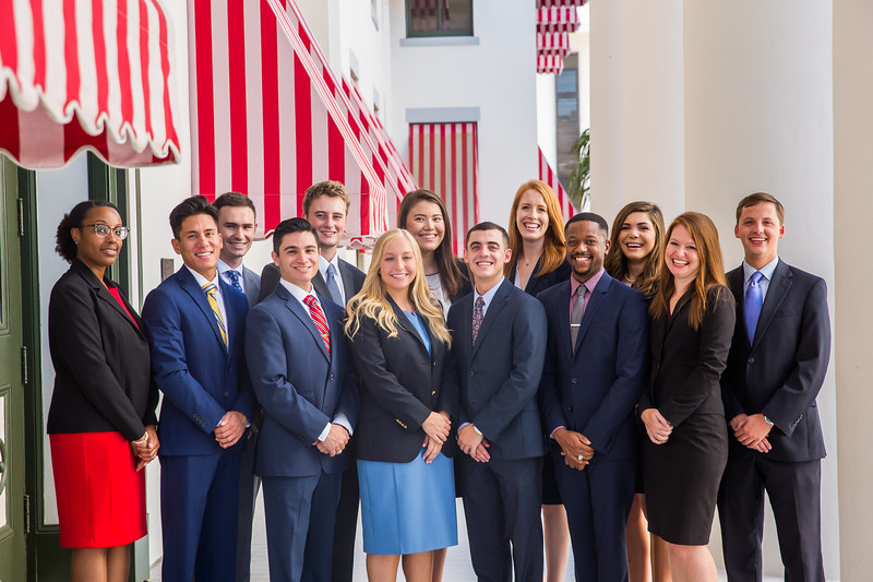 Group photo of students