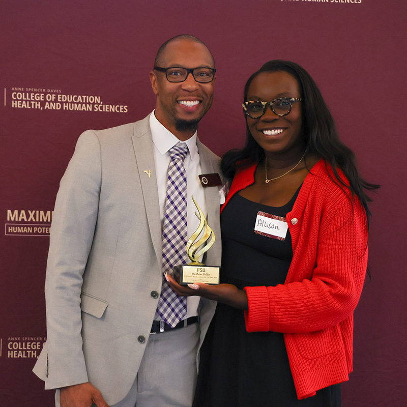 Kevin Forehand and Allison Agbasoga