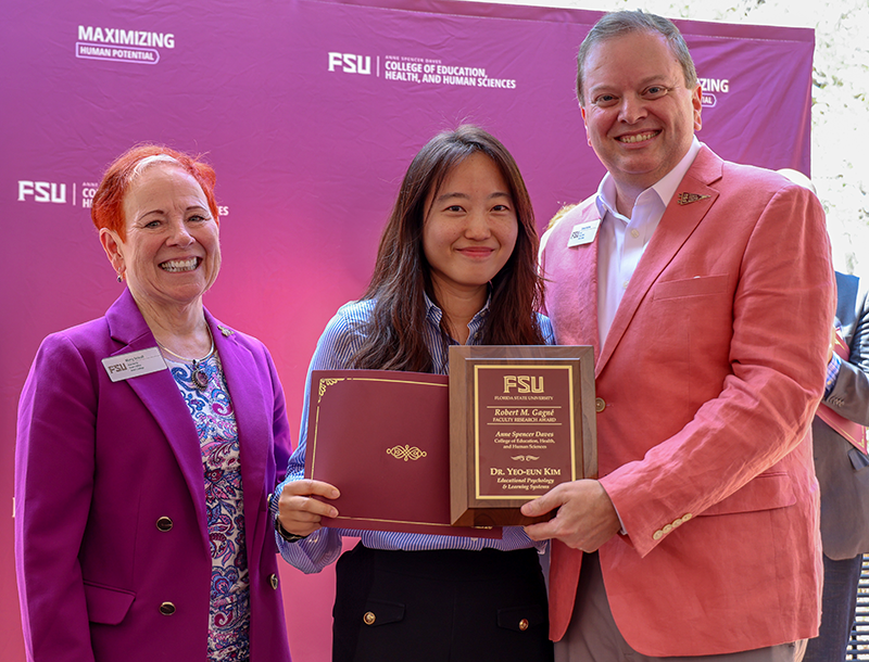 Marcy Driscoll, Yeo-eun Kim, Dean Damon Andrew